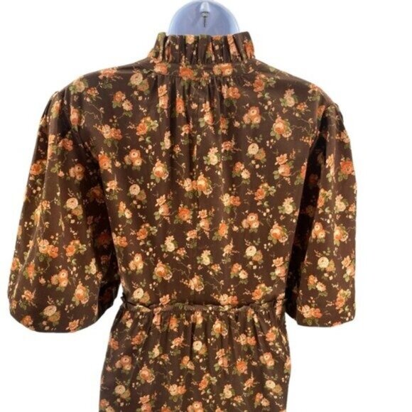 Tuckernuck | NEW Rosewood Chintz Crawford Short Sleeve Mini Dress Size L - Picture 9 of 12